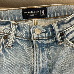 Men’s Abercrombie & Fitch vintage stretch straight jeans